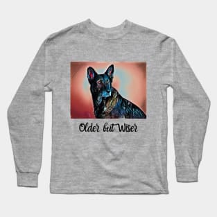 German Shepherd Older but Wiser Long Sleeve T-Shirt